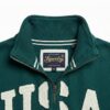 Φούτερ με μισό φερμουάρ και απλικέ Athletic Essentials Φούτερ με μισό φερμουάρ και απλικέ Athletic Essentials