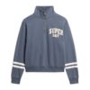 Φούτερ με μισό φερμουάρ και απλικέ Athletic Essentials Φούτερ με μισό φερμουάρ και απλικέ Athletic Essentials