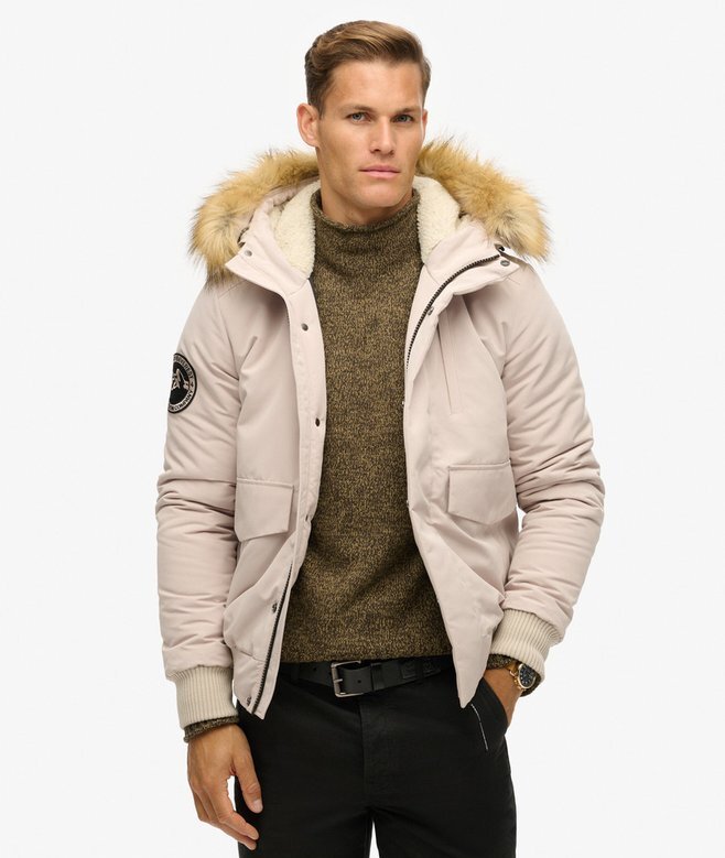 Hooded Everest Puffer Bomber Jacket Hooded Everest Puffer Bomber Jacket