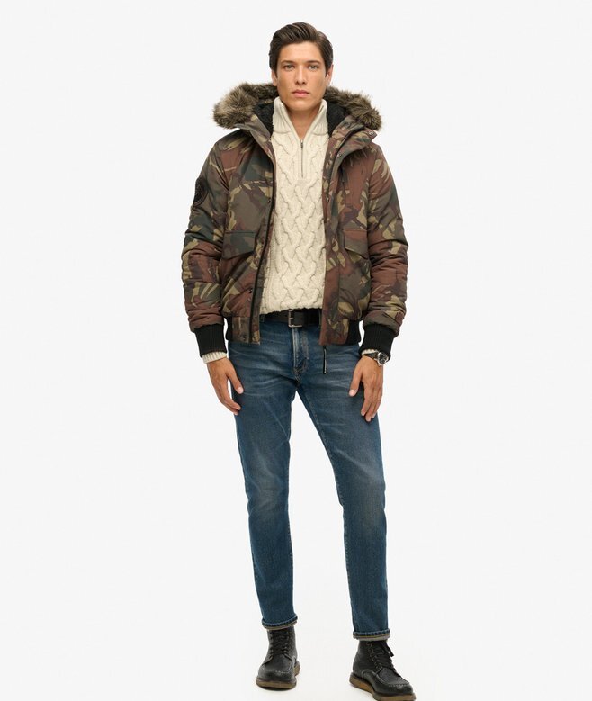 Hooded Everest Puffer Bomber Jacket Hooded Everest Puffer Bomber Jacket