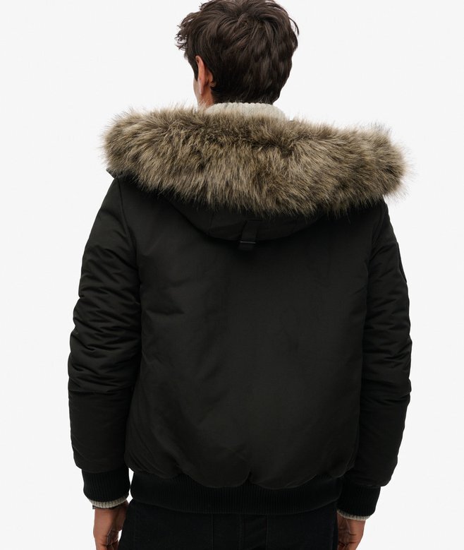 Hooded Everest Puffer Bomber Jacket Hooded Everest Puffer Bomber Jacket
