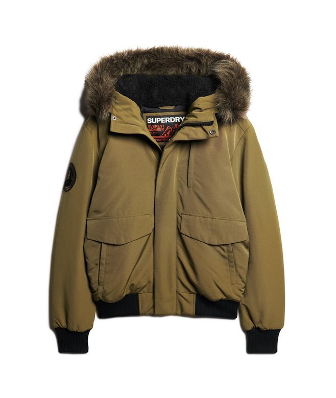 Hooded Everest Puffer Bomber Jacket Hooded Everest Puffer Bomber Jacket