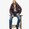 Hooded Fuji Quilted Padded Jacket Hooded Fuji Quilted Padded Jacket