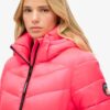 Hooded Fuji Quilted Padded Jacket Hooded Fuji Quilted Padded Jacket