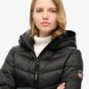 Hooded Fuji Quilted Padded Jacket Hooded Fuji Quilted Padded Jacket