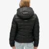 Hooded Fuji Quilted Padded Jacket Hooded Fuji Quilted Padded Jacket