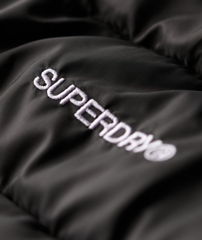 Hooded Fuji Quilted Padded Jacket Hooded Fuji Quilted Padded Jacket