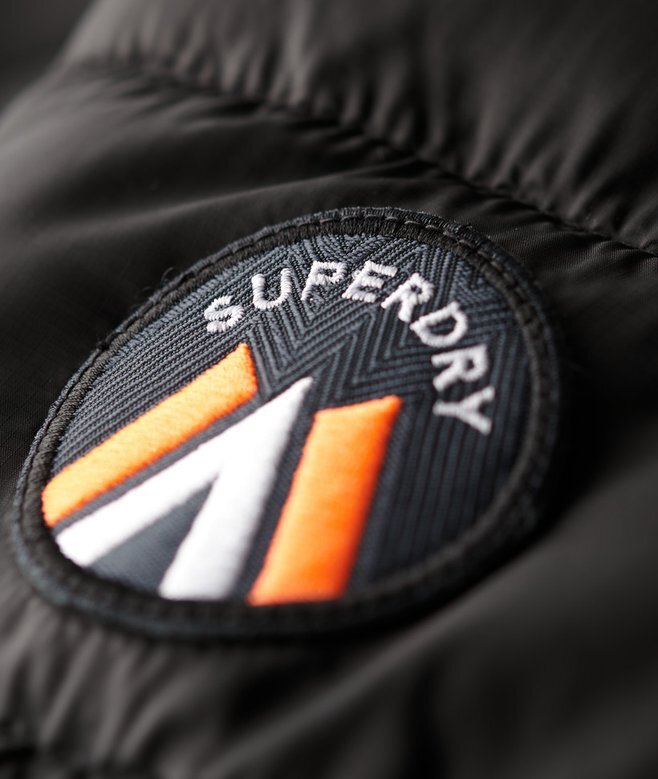Hooded Fuji Quilted Padded Jacket Hooded Fuji Quilted Padded Jacket