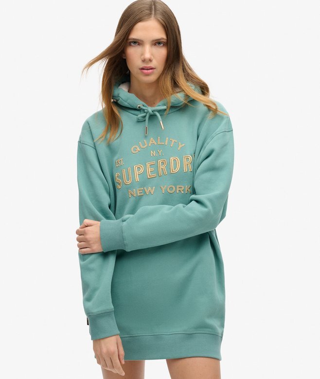 Hooded Metallic Logo Φορέμα Hooded Metallic Logo Φορέμα