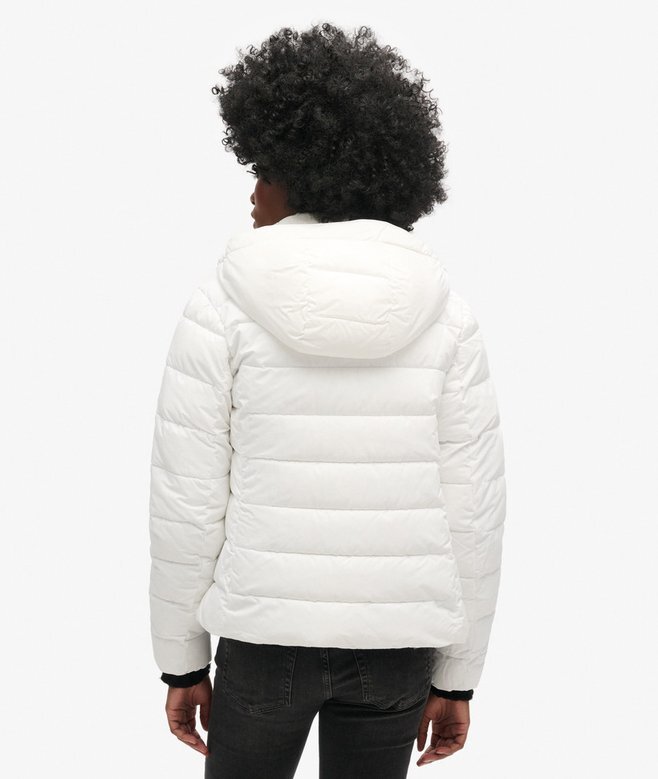 Hooded Microfibre Padded Jacket Hooded Microfibre Padded Jacket