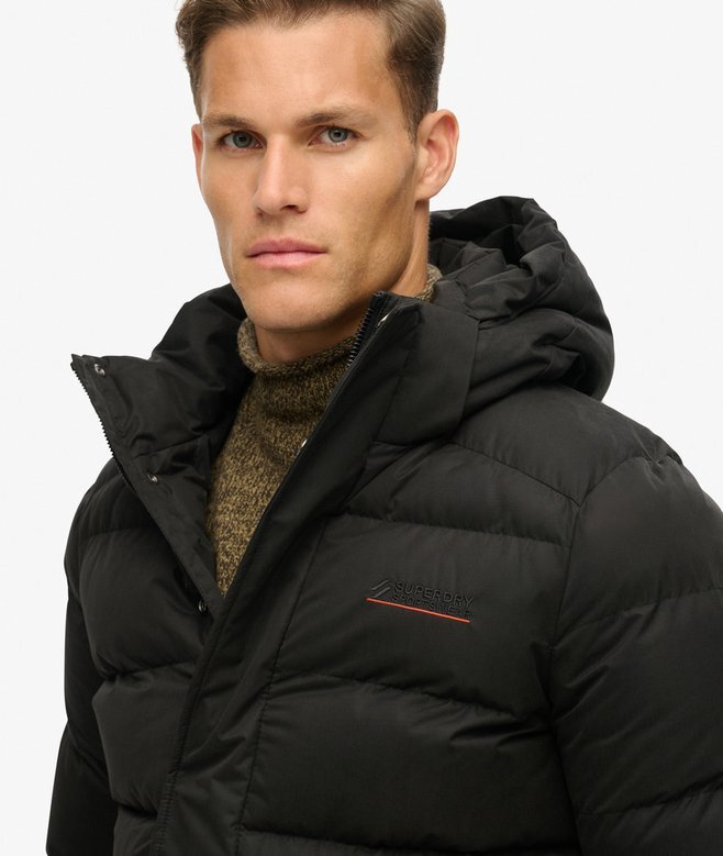 Hooded Microfibre Sport Puffer Jacket Hooded Microfibre Sport Puffer Jacket