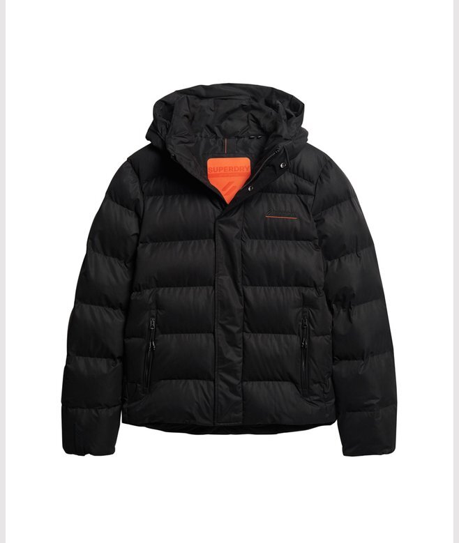 Hooded Microfibre Sport Puffer Jacket Hooded Microfibre Sport Puffer Jacket