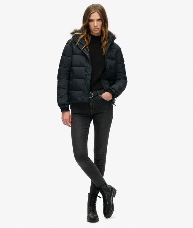 Hooded Mid Layer Sort Jacket Hooded Mid Layer Sort Jacket