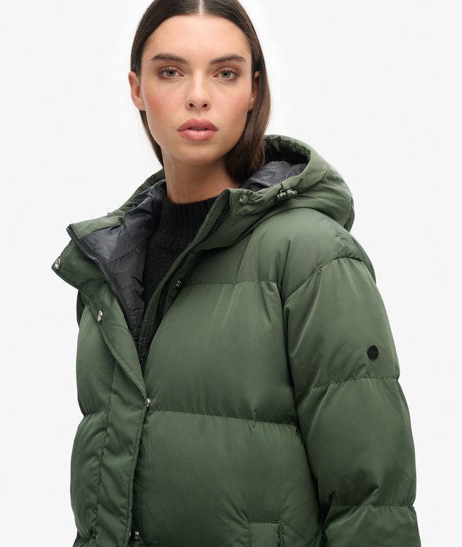 Hooded Puffer Coat Hooded Puffer Coat