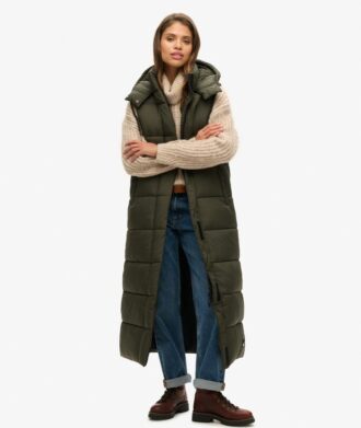 Hooded Ripstop Longline Γιλέκο
