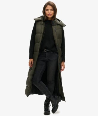 Hooded Ripstop Longline Γιλέκο