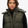 Hooded Ripstop Longline Γιλέκο
