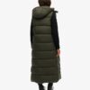 Hooded Ripstop Longline Γιλέκο