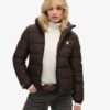Hooded Spirit Sports Puffer Jacket Hooded Spirit Sports Puffer Jacket