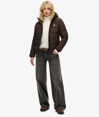 Hooded Spirit Sports Puffer Jacket