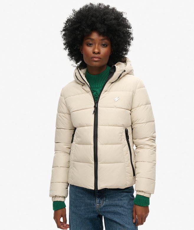 Hooded Spirit Sports Puffer Jacket Hooded Spirit Sports Puffer Jacket