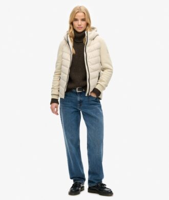 Hooded Storm Hybrid Padded Jacket