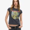 Iron Maiden X Superdry T-shirt με κοντά μανίκια και μπάντα