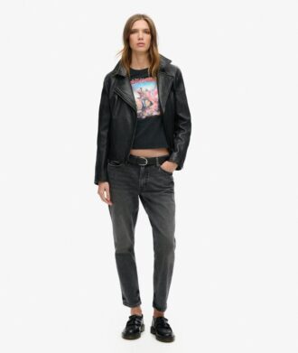 Iron Maiden X Superdry T-shirt με κοντά μανίκια και μπάντα