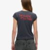 Iron Maiden X Superdry T-shirt με κοντά μανίκια και μπάντα