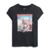 Iron Maiden X Superdry T-shirt με κοντά μανίκια και μπάντα