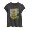 Iron Maiden X Superdry T-shirt με κοντά μανίκια και μπάντα
