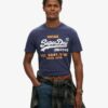 Κλασικό T-shirt με Vintage λογότυπο Κλασικό T-shirt με Vintage λογότυπο