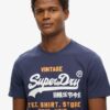 Κλασικό T-shirt με Vintage λογότυπο Κλασικό T-shirt με Vintage λογότυπο