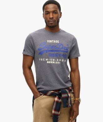 Κλασικό Vintage T-shirt με λογότυπο