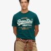 Κλασικό Vintage T-shirt με λογότυπο Κλασικό Vintage T-shirt με λογότυπο