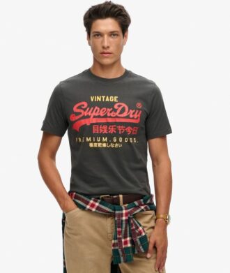 Κλασικό Vintage T-shirt με λογότυπο