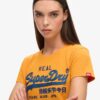 Κολλητό T-shirt με κεντημένο Vintage λογότυπο