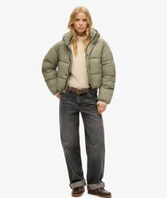 Κοντό Puffer μπουφάν Cocoon Κοντό Puffer μπουφάν Cocoon