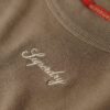Κοντό T-shirt από Organic Cotton με κεντήματα Κοντό T-shirt από Organic Cotton με κεντήματα