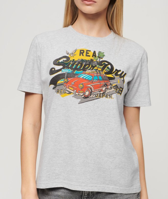 La Graphic Relaxed Tee La Graphic Relaxed Tee