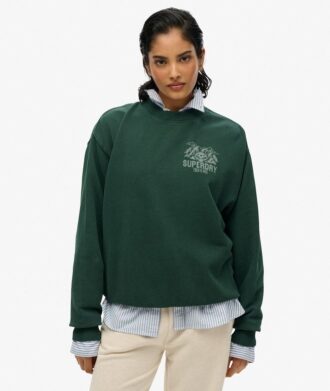 Lo-Fi Outdoor Mono Loose Crew Φούτερ