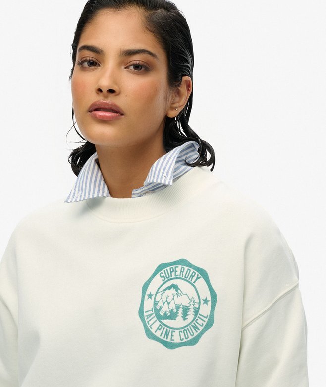 Lo-Fi Outdoor Mono Loose Crew Φούτερ Lo-Fi Outdoor Mono Loose Crew Φούτερ