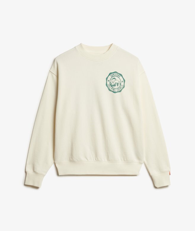 Lo-Fi Outdoor Mono Loose Crew Φούτερ Lo-Fi Outdoor Mono Loose Crew Φούτερ