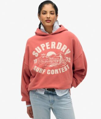 Lo-Fi Outdoor Oversized Φούτερ με κουκούλα