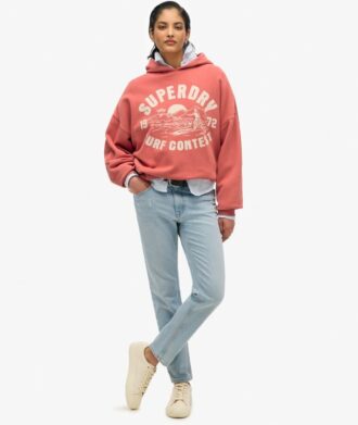 Lo-Fi Outdoor Oversized Φούτερ με κουκούλα