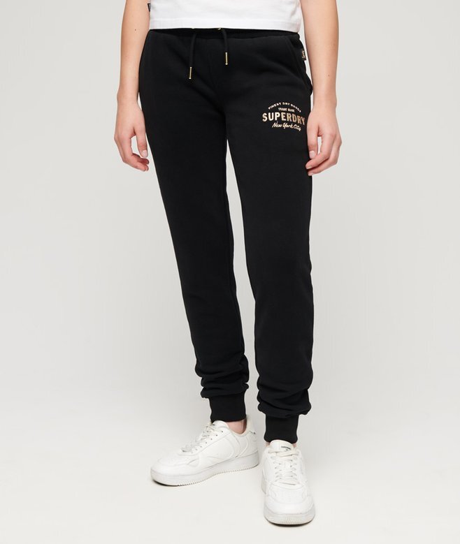 Luxe Metallic Logo Slim Φόρμες Luxe Metallic Logo Slim Φόρμες