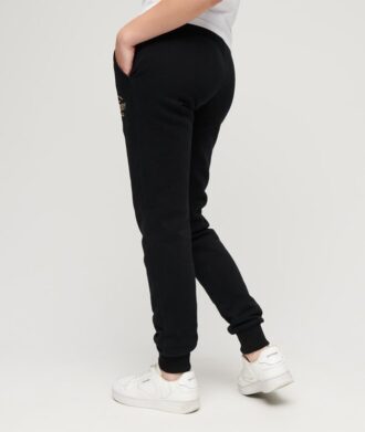 Luxe Metallic Logo Slim Φόρμες