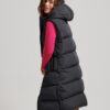 Μακρύ γιλέκο Hooded με επένδυση Μακρύ γιλέκο Hooded με επένδυση