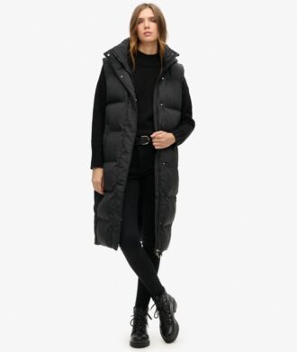 Μακρύ γιλέκο Hooded Puffer