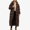 Μακρύ Hooded Puffer παλτό
